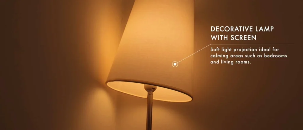 glowing Table lamp shade