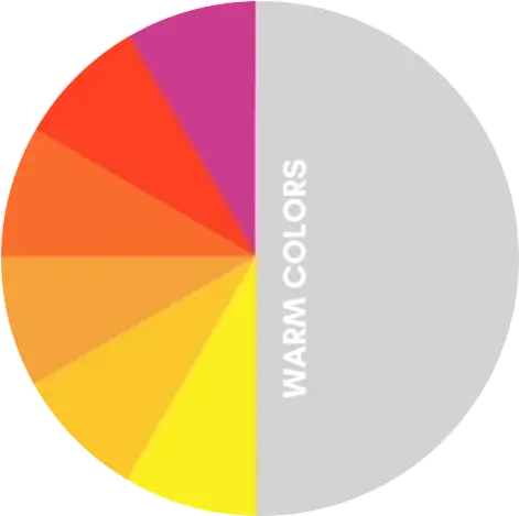 warm color wheel