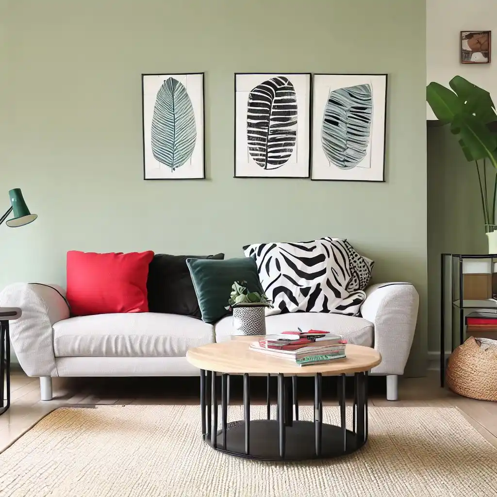 40 Green Living Room Inspirations That'll Make You Want To Redecorate ...