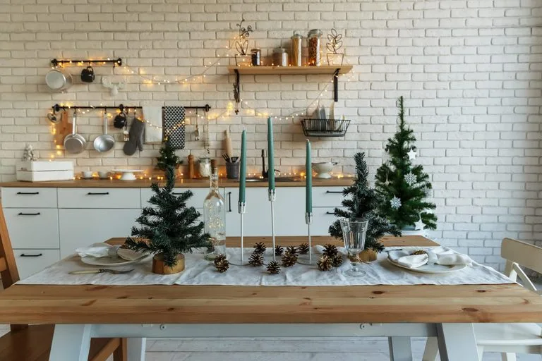 Christmas kitchen decors