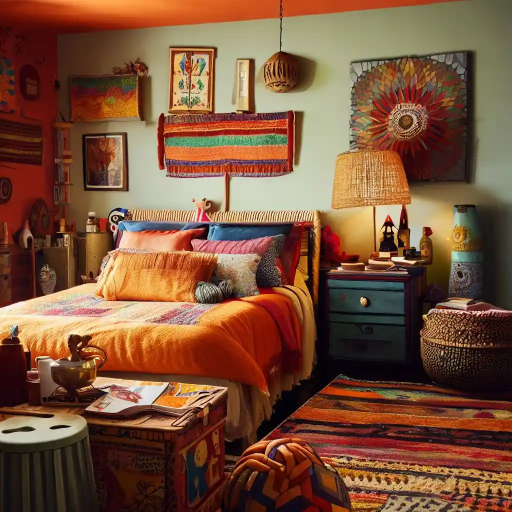 bohemian luxury bedroom