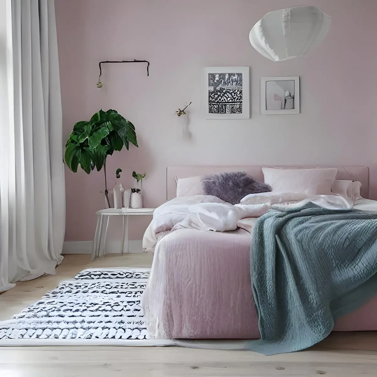 luxury scandinavian bedroom