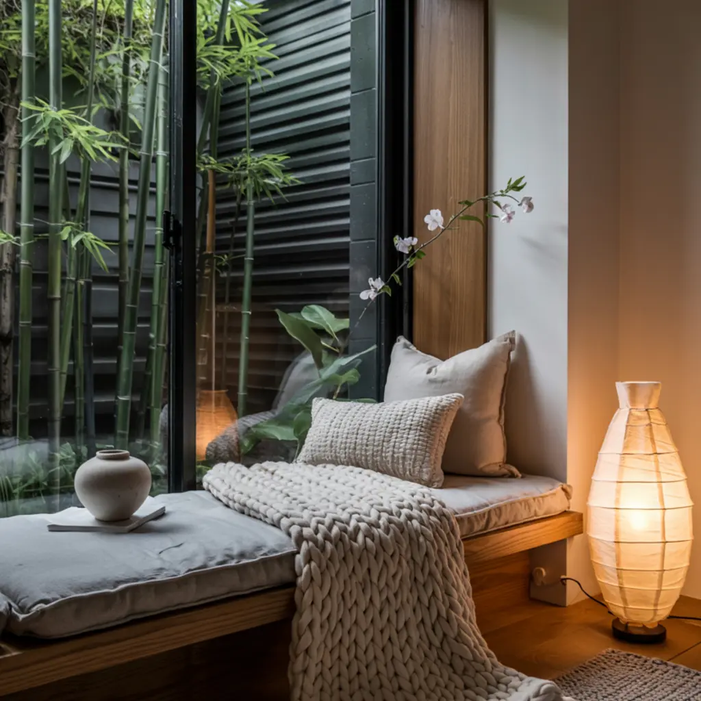 Hygge Corners in the Japandi Living Room