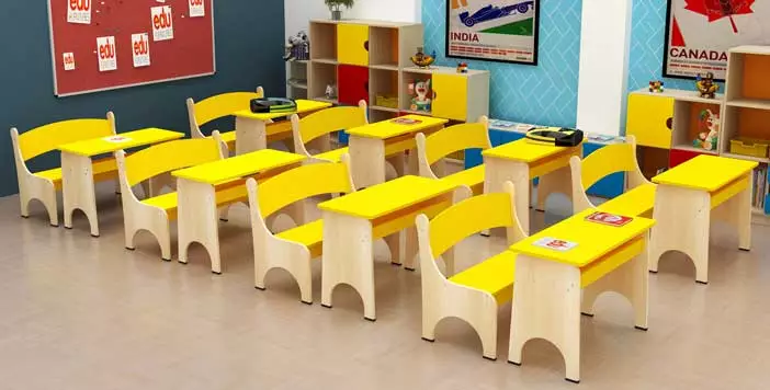 school furniture desk and table