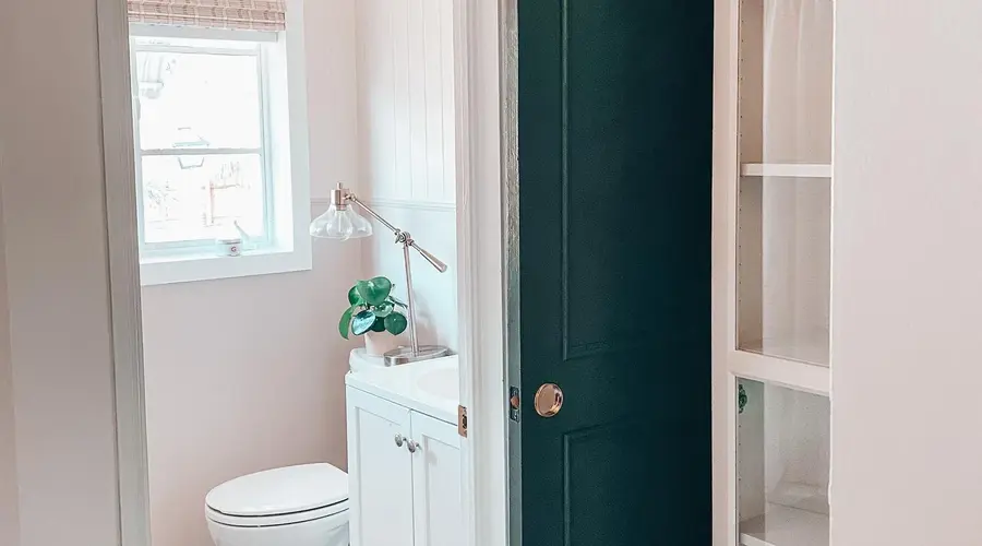 Small-Space Bathroom Sliding Door
