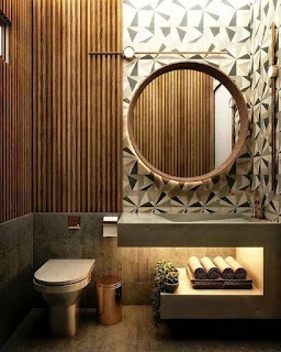 bathroom vanity ideas D shaped vanity