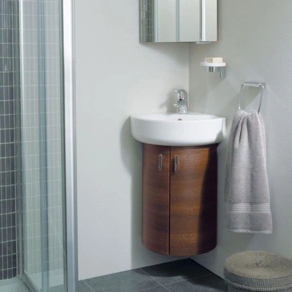 mobile home bathroom renovation ideas corner vanity