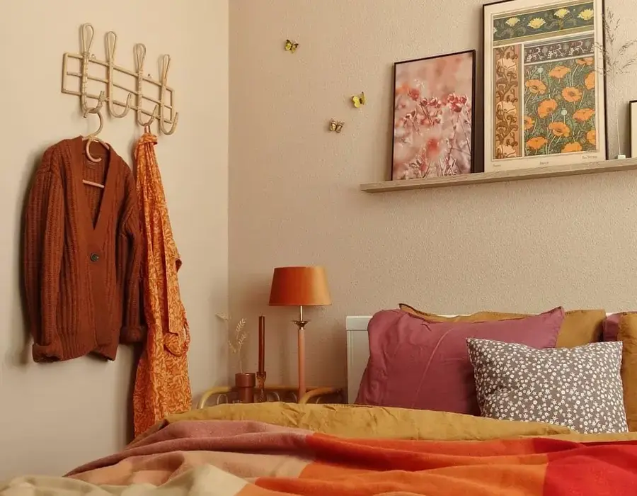 color vibrant bedroom