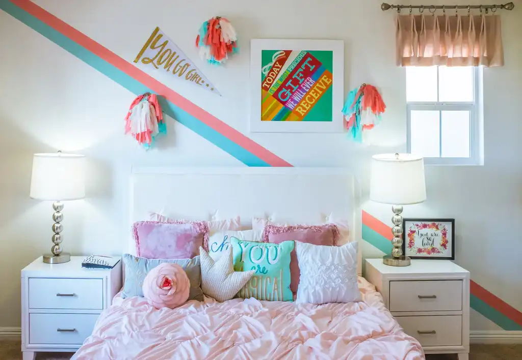 Fresh Paint Teen Girl Bedroom