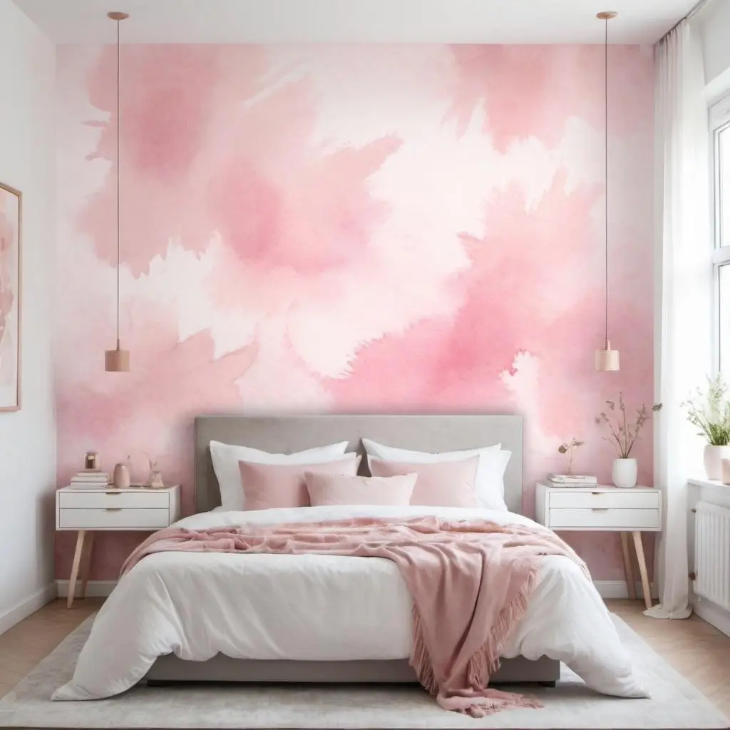 Pink Watercolor Wallpaper pink wallpaper background