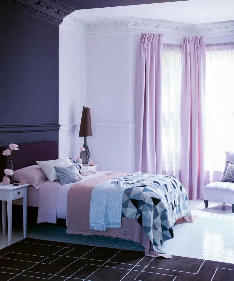 Purple accent Teen Girl Bedroom