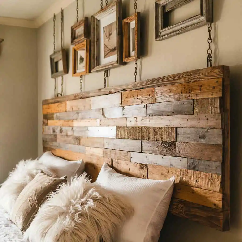 hanging bed headboard design