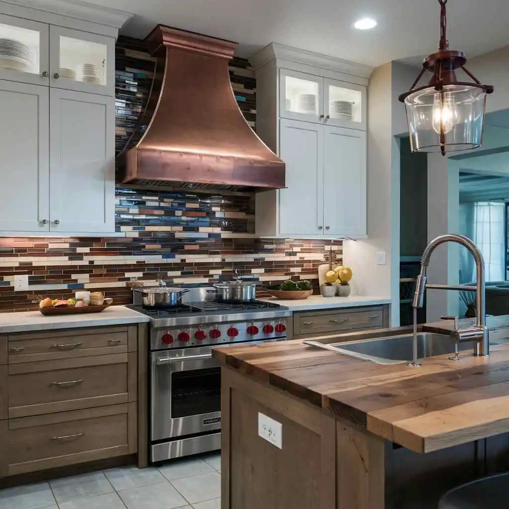 cabinetry features white upper and lower cabinets kitchen design color