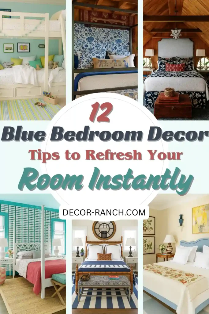 Blue Bedroom Decor