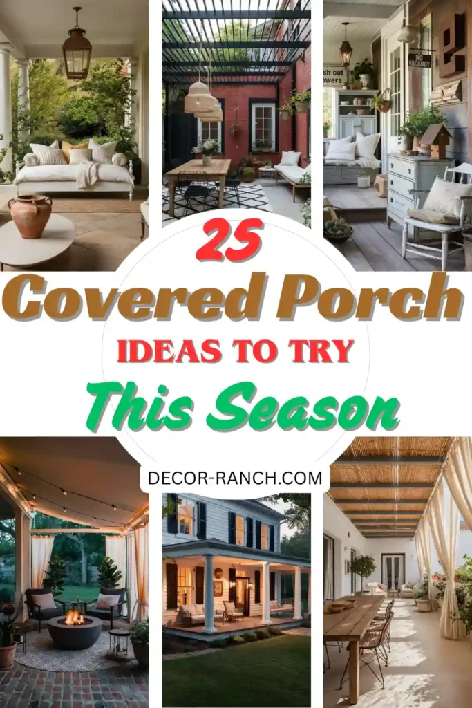 Covered Porch Ideas