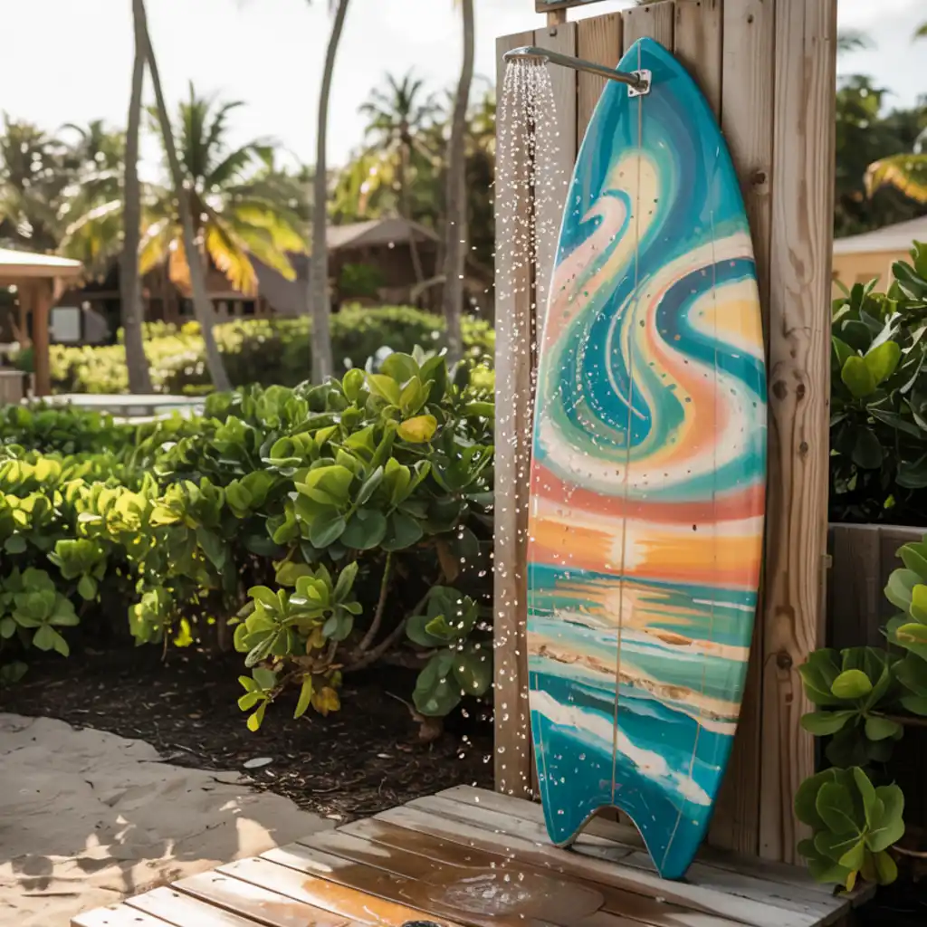 Surfboard Shower