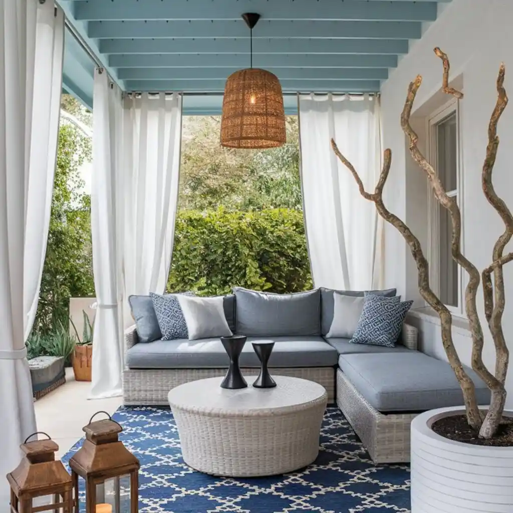 screen-in porch curtains