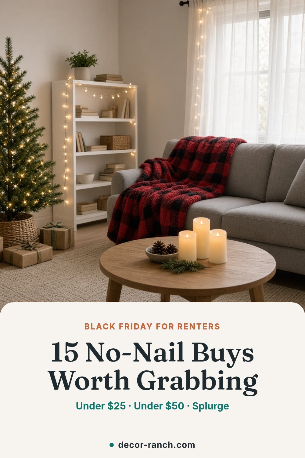 Black Friday for renters: 15 no-nail, deposit-safe buys